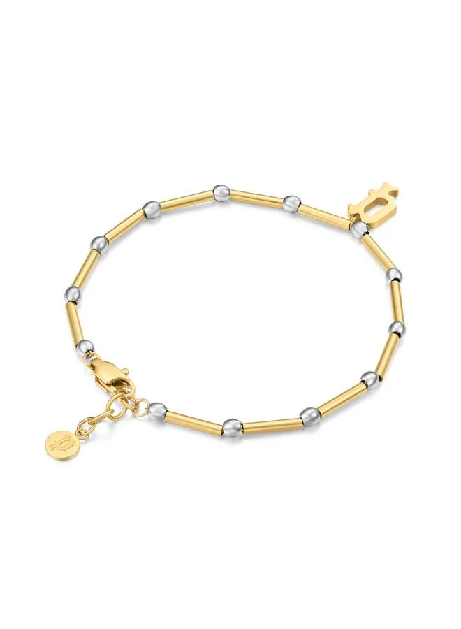 POLICE Otara Gold & Silver Bracelet for Women's
