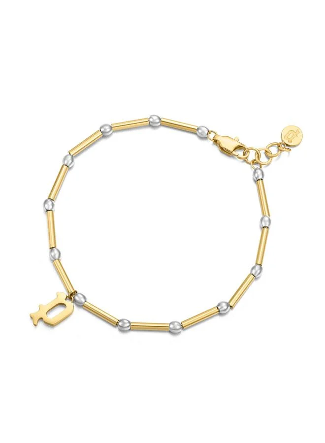 POLICE Otara Gold & Silver Bracelet for Women's