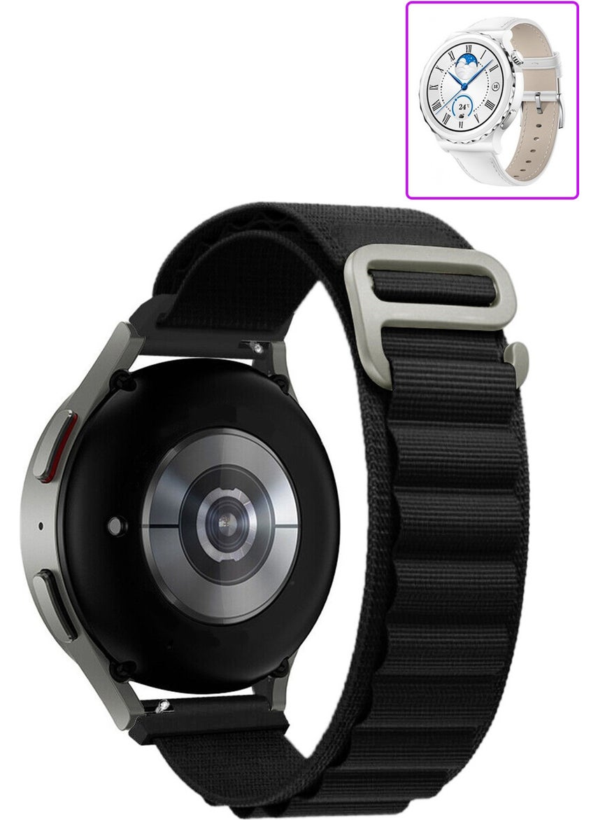 Tagomoon - Huawei Watch GT3 Pro 43MM Smart Watch Compatible Band Alpine Loop Loop Sport Strap - Image 1