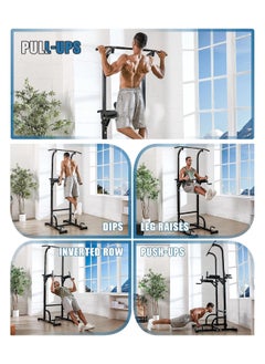 Pull up bar station,pull up bar home boom adjustable height muscle strength training, for home pull up bar stand, power tower dip station pull up bar - pzsku/Z940218C5075D2BC680AFZ/45/_/1698387774/58d23b86-b463-4504-823b-8ebe86c9f315