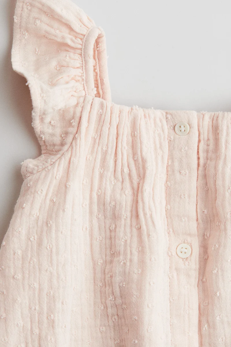 H&M Cotton romper suit