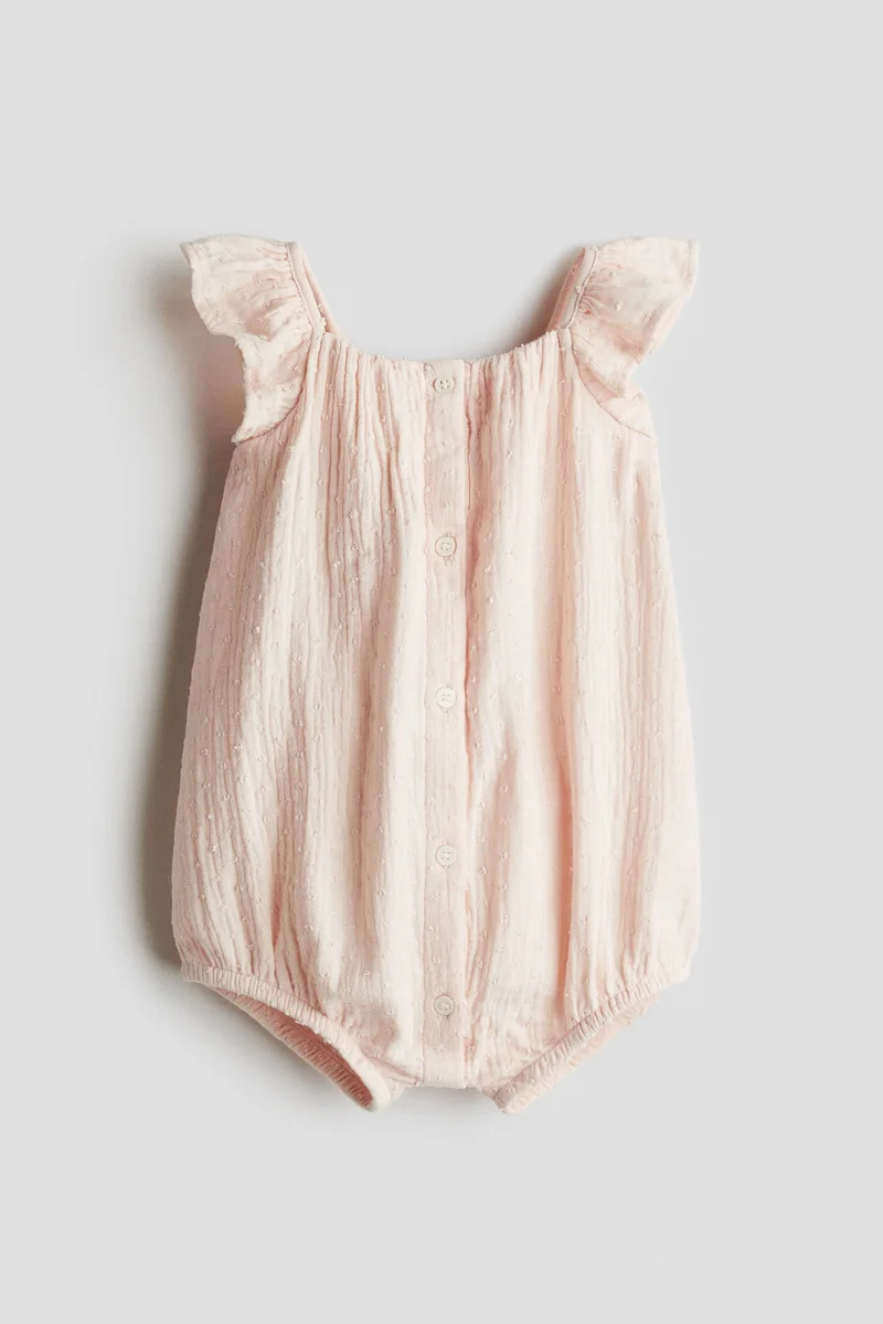 H&M Cotton romper suit