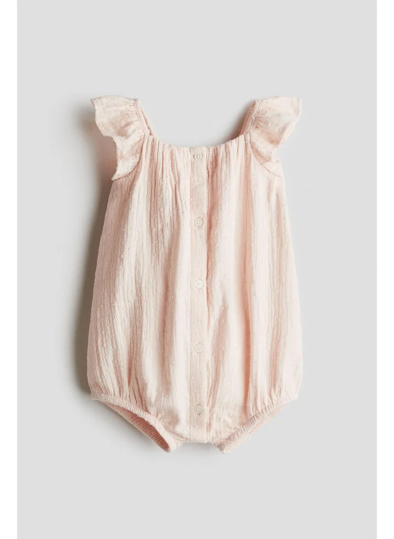 H&M Cotton romper suit