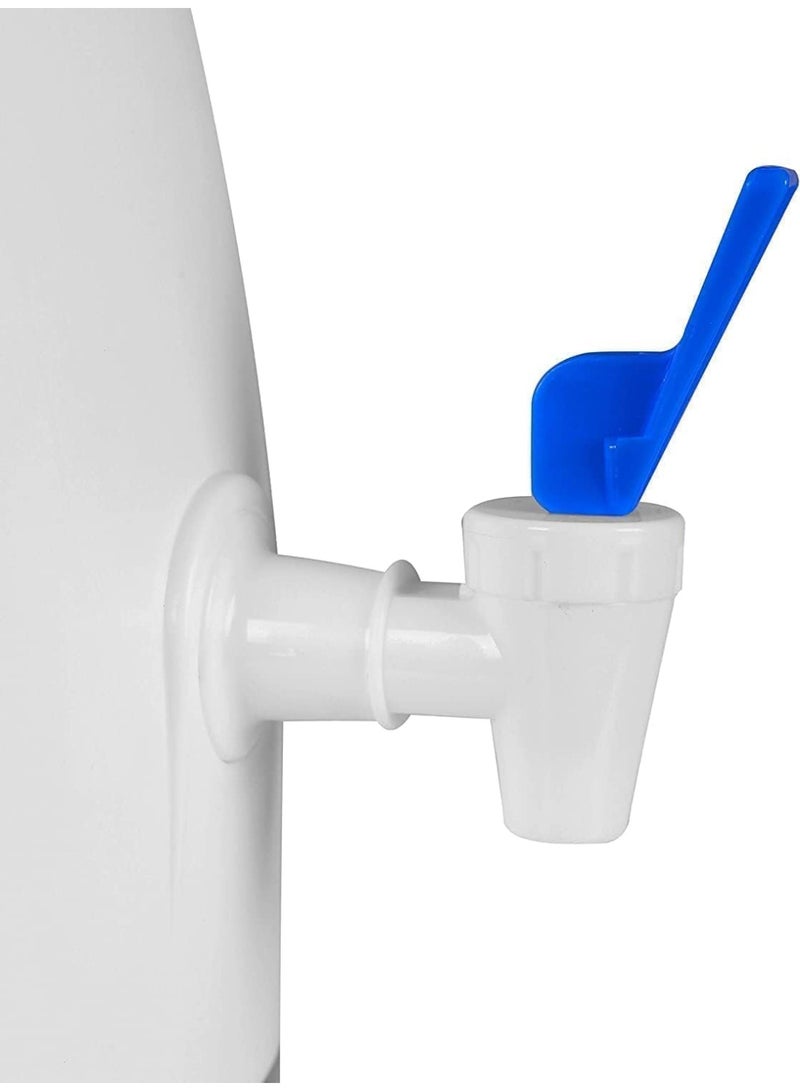 White Portable Manual Table Top Water Dispenser | Portable Mtungi Water Carrier | Water Tank and Tap for Home Gatherings School Office | Ideal for 10 &... - Image 4