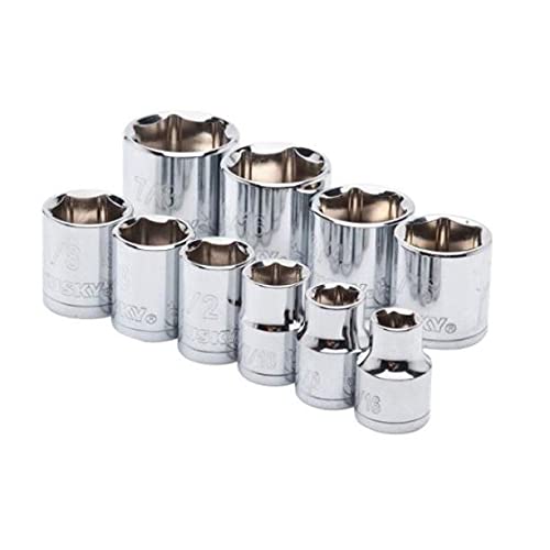XDLB 10 Pcs Socket Wrench Spanner Set Automobile Repair Tool Box Precision Sleeve Wrench Combination Hand Tool Socket Set 10101 - Image 3