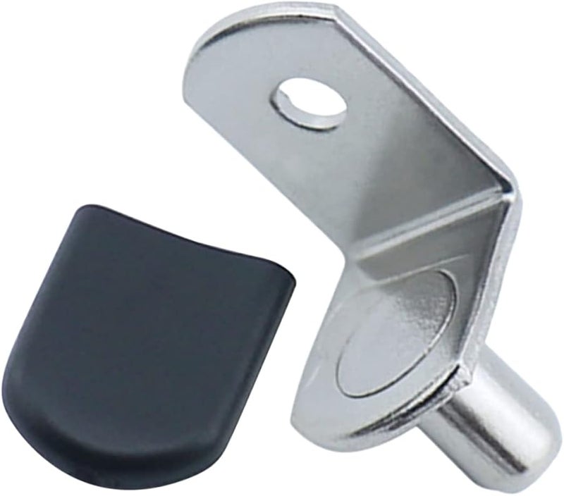 Steel Shelf Support Bracket 50 Pack Right Angle Corner Brace For Glass Wood Boards - Image 5