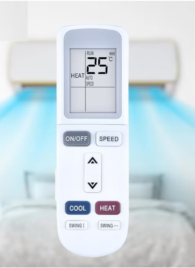 ELTRAZONE Universal Remote Control for AUX, Rinnai, Akai, Besat, Shownic, Frego AC | Compatible with YKR-L/101E, YKR-L/102E, YKR-L/103E | Easy-to-Use Replacement - Image 1