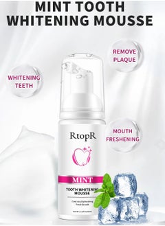 Mint Teeth Mousse, Teeth Cleansing Breath Oral Hygiene Mousse, Ultra Fine Whitening And Staining Foam Tooth Paste, Travel Friendly Oral Refreshing Tooth Mousse For Deep Cleaning Gums And Stain Removal - pzsku/Z9402D14FA036FE3A7AA8Z/45/_/1715929918/98e627c3-8f57-499f-98ef-07c5936cdd66