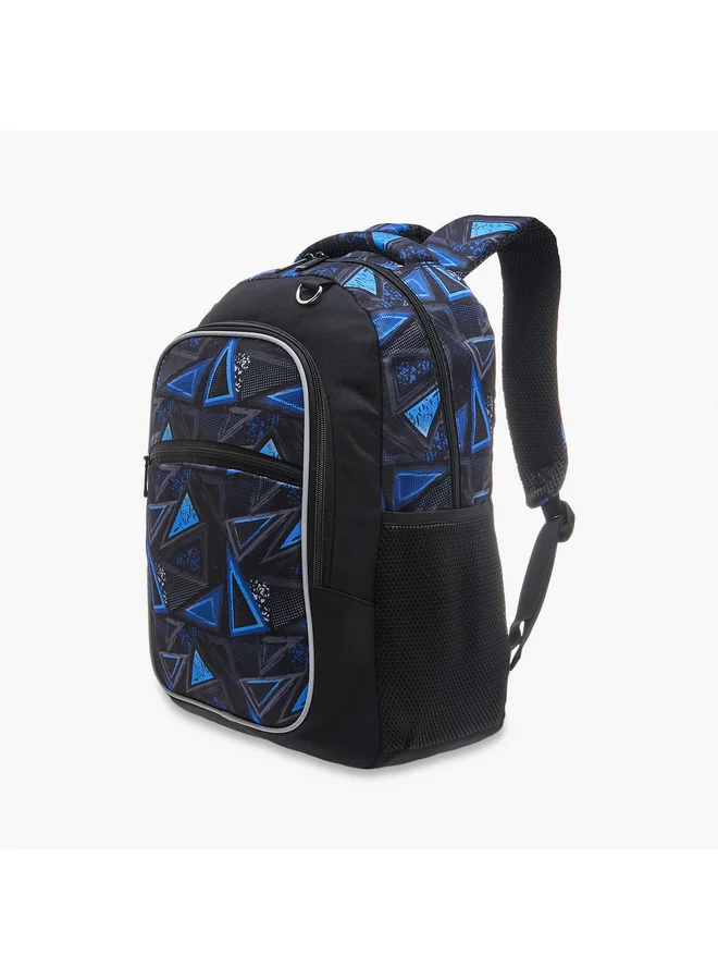 LBL by Shoexpress  Boys Printed School Backpack with Lunch Bag and Pencil Pouch - 29x15x42 cm  | Best Price UAE