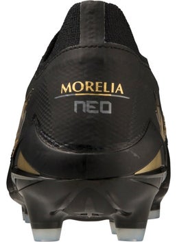 Mizuno Morelia Neo 4 Alpha Men's Cleats Black  - Image 4
