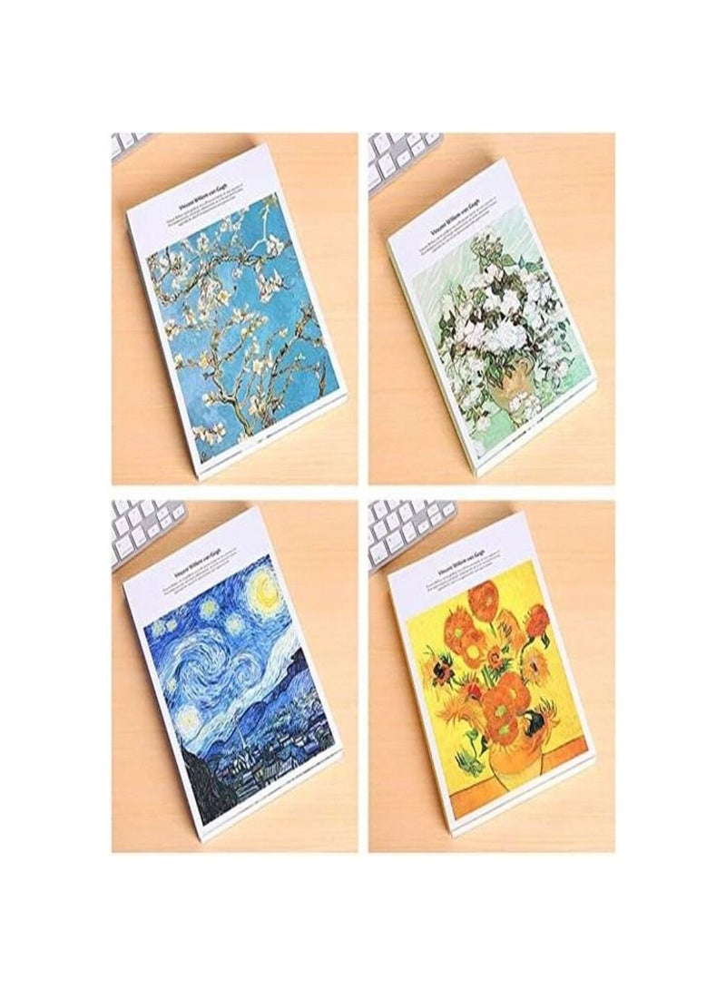 فان جوخ اسكتش شكل فان جوخ 128 ورقة مقاس A5 - Image 2