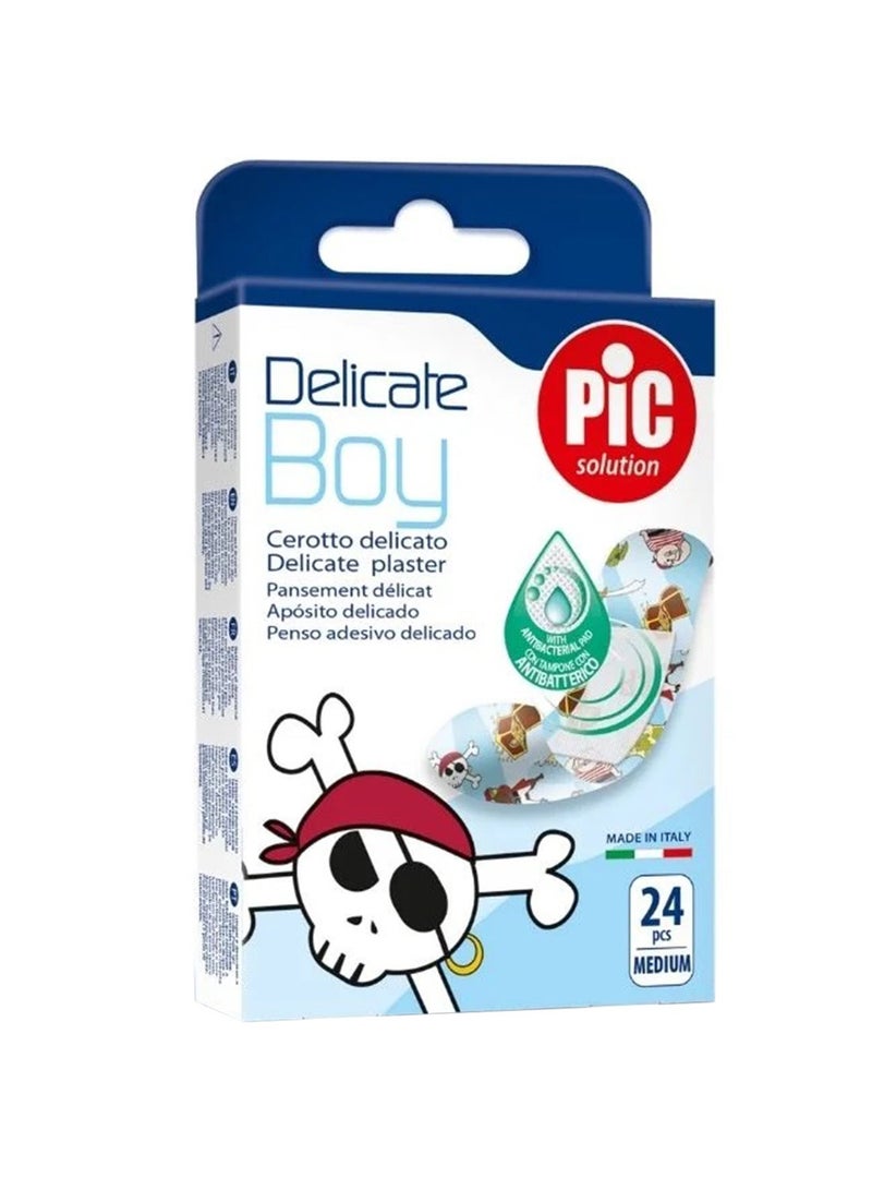 Pic A.B Delicate Plaster Boy Medium 24Pcs