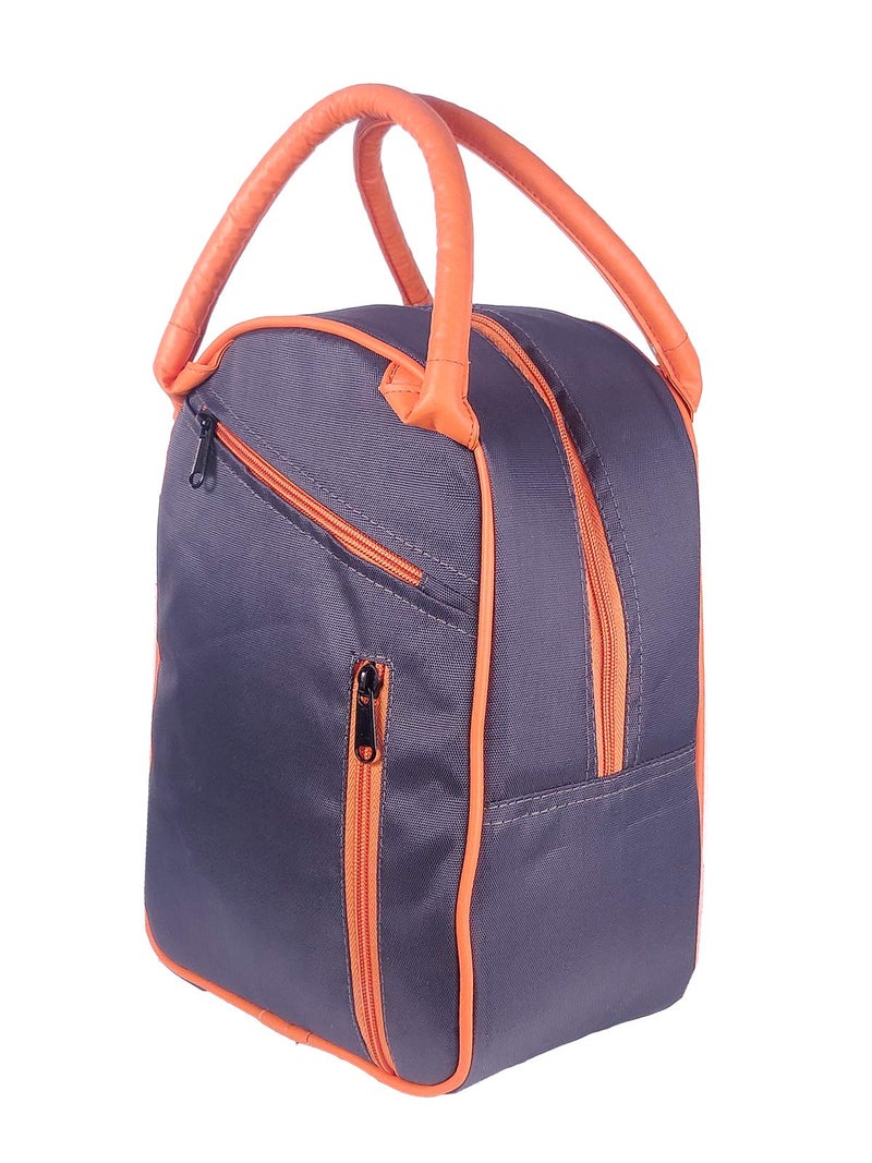 Foonty Daily Use Men/Women Polyster Lunch Bag(Grey,FFFLB9016B) - Image 1