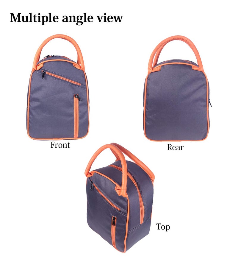 Foonty Daily Use Men/Women Polyster Lunch Bag(Grey,FFFLB9016B) - Image 2