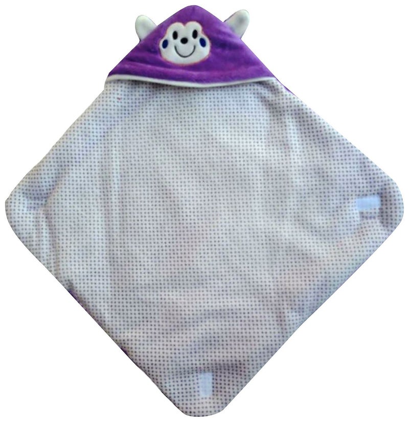 BRANDONN Fashions Gift Pack Combo of 2 New Born Baby All Season Use 3 in 1 Baby Wrapper OR Blanket Cum Sleeping Bag Cum Beeding(0-4months)(Purple & Red) - Image 2