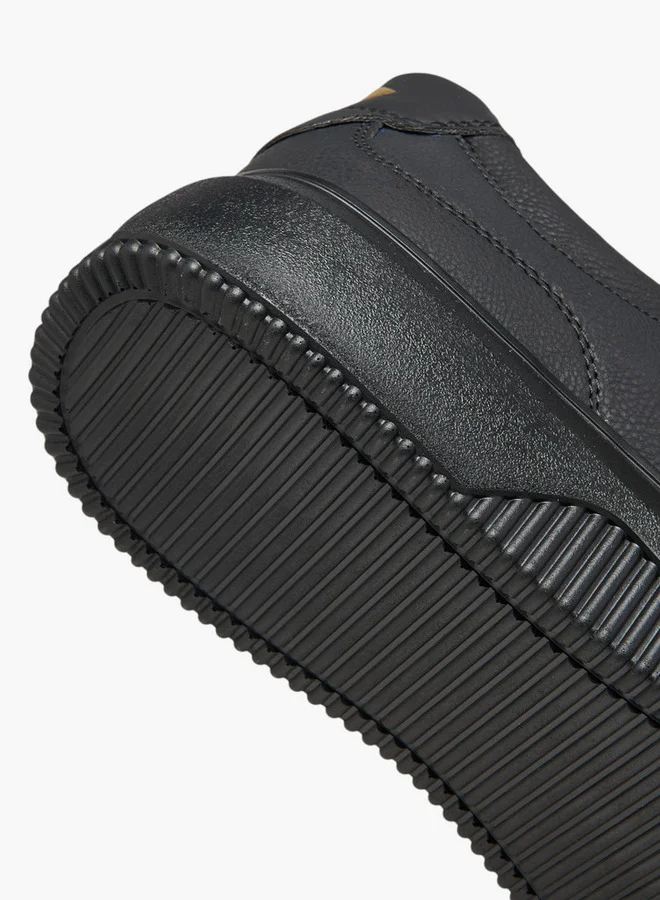 لي كوبر Men's Solid Lace-Up Sneakers