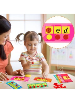 200 Pcs Sound Box Mats And Chips Set Include 48 Pcs Dry Erase Mats And 152 Pcs Chips And Phonemic Awareness Phonics Games Classroom Reading Games For Kindergarten Preschool Elementary Student - pzsku/Z94035B8EB31407EEF062Z/45/_/1731922046/db081e6d-7769-4d1d-8fe4-24ce202c5fdb