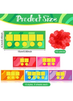 200 Pcs Sound Box Mats And Chips Set Include 48 Pcs Dry Erase Mats And 152 Pcs Chips And Phonemic Awareness Phonics Games Classroom Reading Games For Kindergarten Preschool Elementary Student - pzsku/Z94035B8EB31407EEF062Z/45/_/1731922047/022b1e13-c739-454b-b53e-e530284ac63e