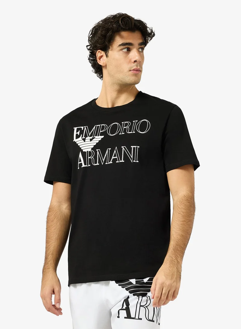 Graphic Crew Neck T-Shirt