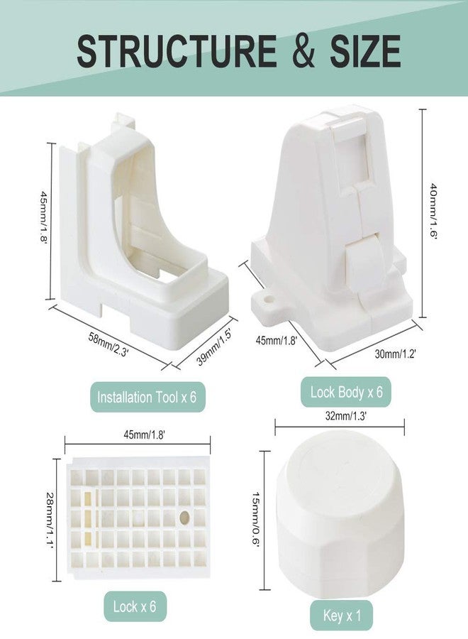 Eco-Baby Magnetic Cabinet Locks Child Safety for Drawers and Cabinets - Kitchen Child Proof Cabinet Locks - Baby Proofing Safety - Image 5