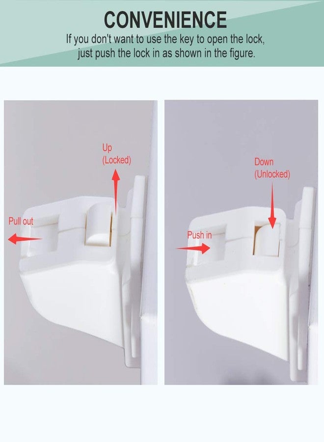 Eco-Baby Magnetic Cabinet Locks Child Safety for Drawers and Cabinets - Kitchen Child Proof Cabinet Locks - Baby Proofing Safety - Image 4