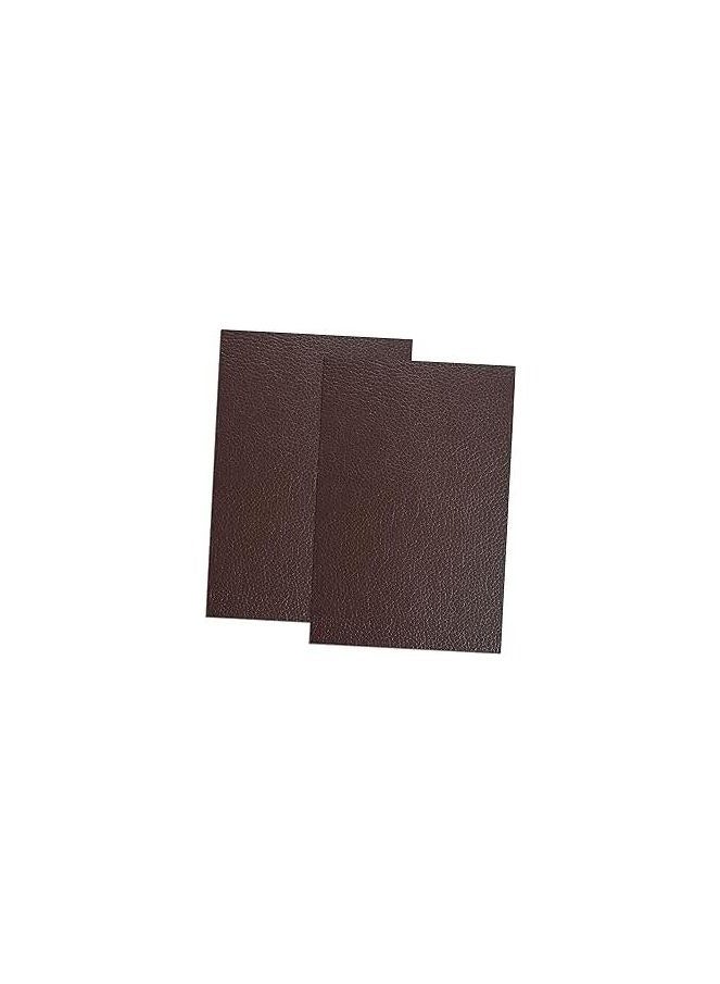 Leather corrector and repairer. No damage to any leather items, from jackets, chairs, pants, shoes, and sofa bags. Sheet size: 20cm * 35cm (2 pieces) (brown color) - Image 1