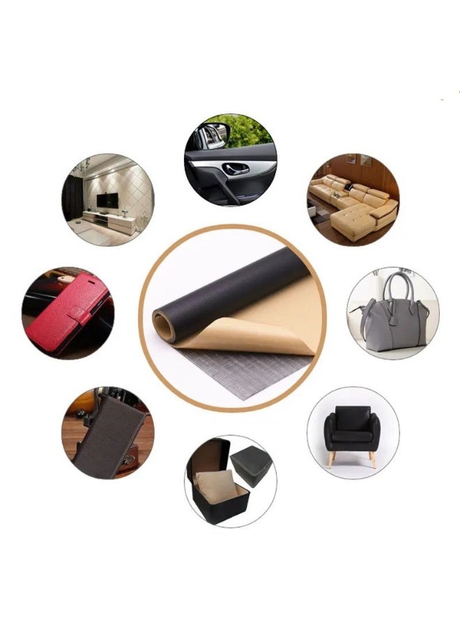 Leather corrector and repairer. No damage to any leather items, from jackets, chairs, pants, shoes, and sofa bags. Sheet size: 20cm * 35cm (2 pieces) (brown color) - Image 4
