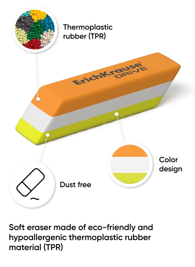 إريك كراوس Set of 3 erasers Drive (in blister) - Image 2