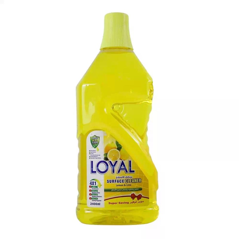 loyal منظف الأسطح لويل 4 في 1 مع خلاصة الليمون واللايم - 2400 مل - Image 1