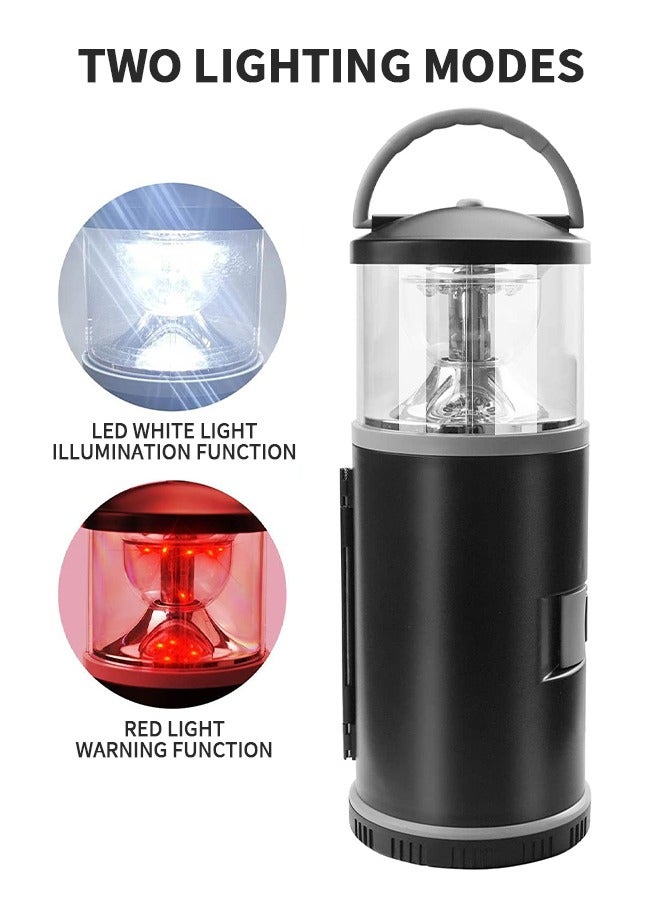 GROIC 2 in 1 LED Camping Lantern with Tool Kits, Battery Operated 11 PCS Tools, Portable Emergency Light for Storm Outages Your House Car Workbench  - Image 3