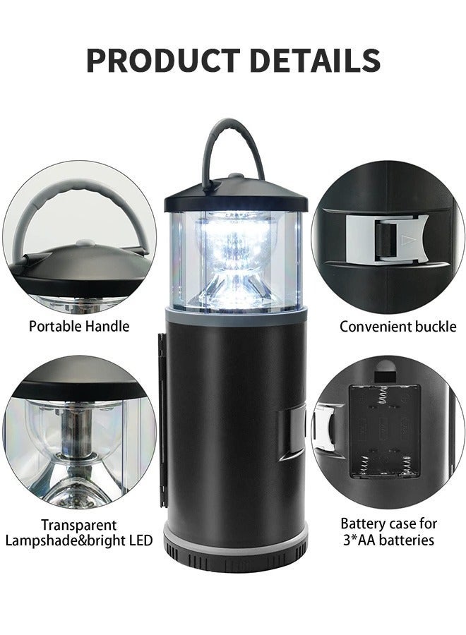 GROIC 2 in 1 LED Camping Lantern with Tool Kits, Battery Operated 11 PCS Tools, Portable Emergency Light for Storm Outages Your House Car Workbench  - Image 2