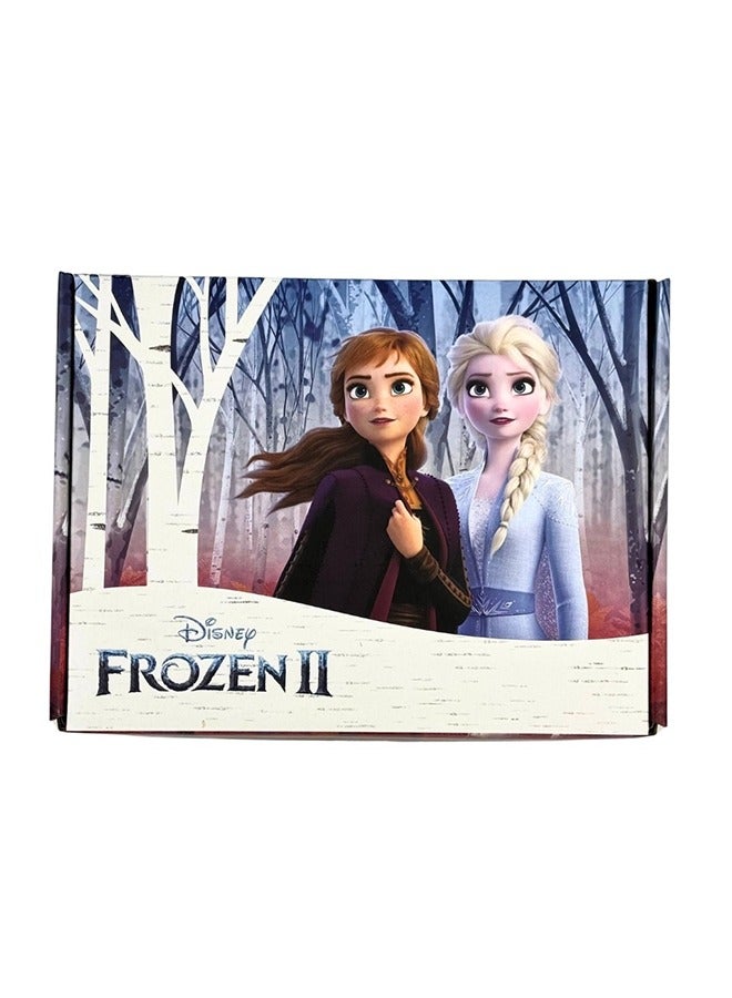 Disney Tiny Wheel Elsa & Anna Transparent Kids Bento Lunch Box, 4-Compartment Tritan School Food Container with Integrated Lock, Leak-Proof & BPA-Free - Image 4