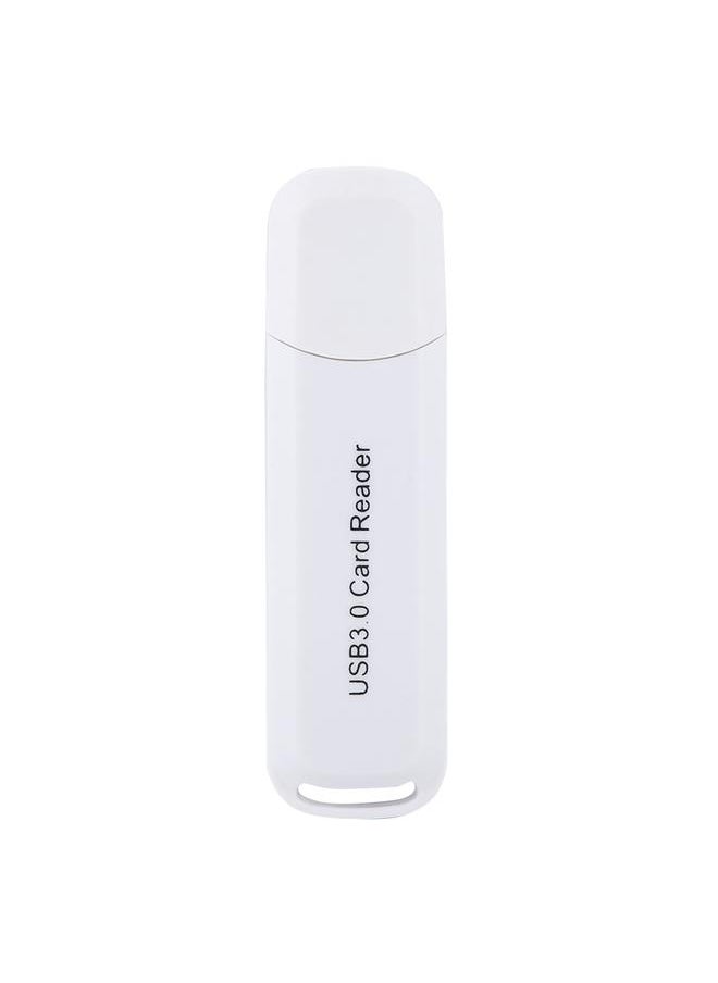 Thoraya USB3.0 Secure Digital Memory Card&TF Card High Speed Multi-Functional Card Reader(White)  - Image 1