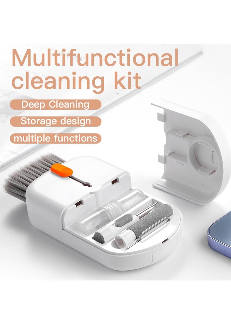 Keyboard Cleaner Kit, Laptop Keyboard Cleaning Kit, Small Keyboard Cleaning Kit with Keycap Puller -Function PC Electronic Cleaner Kit for Earphones, Laptop Computer and Keyboards - Image 3