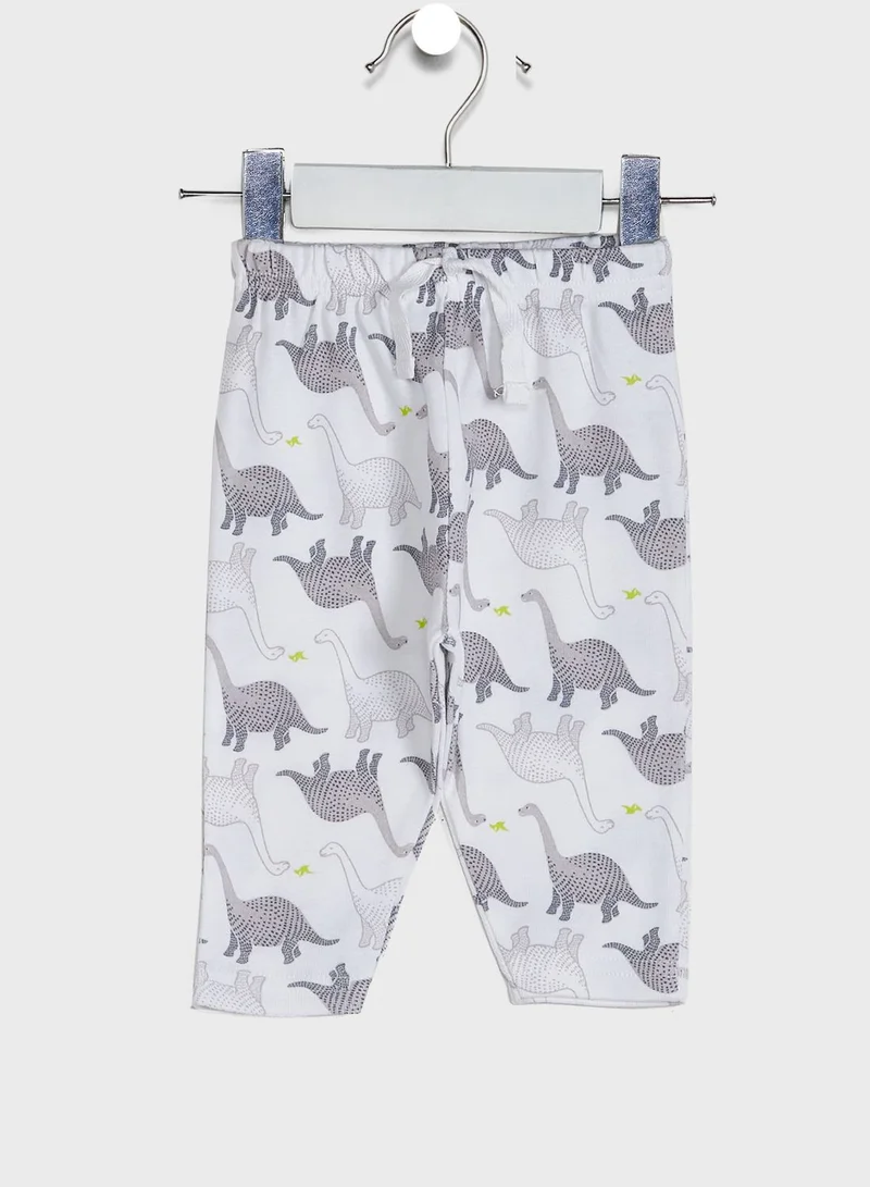 MINIKLUB Infant 3 Pack Assorted Sweatpants