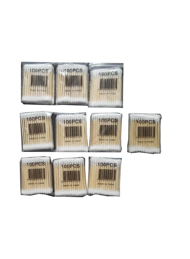 Generic EROLIFIN Disposable Double Head Cotton Swabs Removing Mascara Eyelashes Extension Nose Ear Cleaning Buds Multipurpose Tools (1000 PIECES) - Image 1