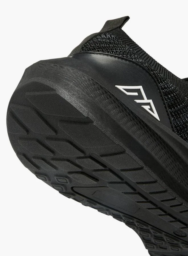 Oaklan by Shoexpress BLACK Panelled Lace-Up Sports Shoes for Men | Best Price UAE