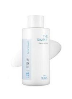 SCINIC SCINIC The Simple Daily Lotion | Vegan Face Lotion for Sensitive and Irritated Skin | pH-Balanced Moisture Lotion with Madecassoside & Aloe Vera Leaf Juice | Korean Skin Care (8.79 fl.oz)  - Image 1