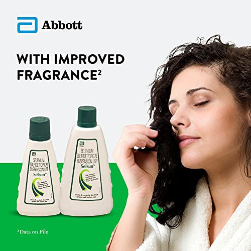 Selsun Abbott Suspension Anti Dandruff Shampoo for Men and Women, Clears Away Dandruff Flakes, Relieves From Excessive Oil, Relieves From Dandruff Related Itching- 200ml - Image 5