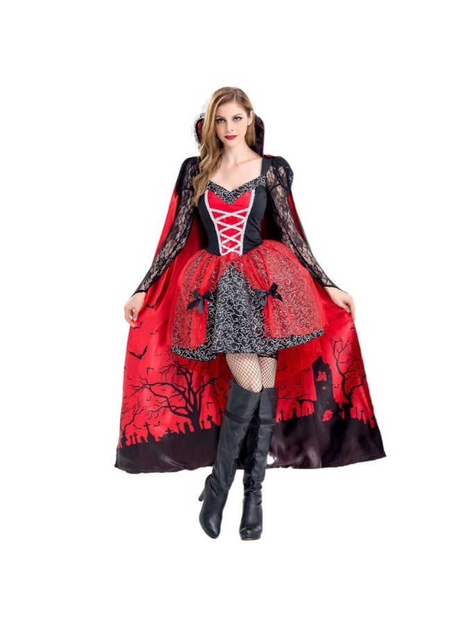 Halloween Witch Costumes - Vampire Zombie Outfits Demon Queen Costumes - Image 1