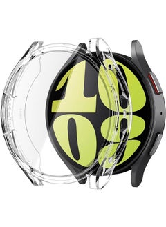 Spigen Ultra Hybrid Samsung Galaxy Watch 6 44mm Case Cover with Built-in Screen Protector (2023) - Crystal Clear  - Image 1
