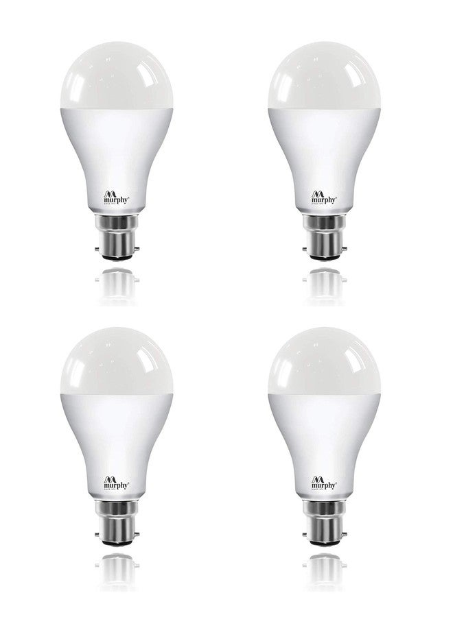 Murphy 20-Watts Base B22 LED Bulb - Pack of 4, Cool White - Image 1
