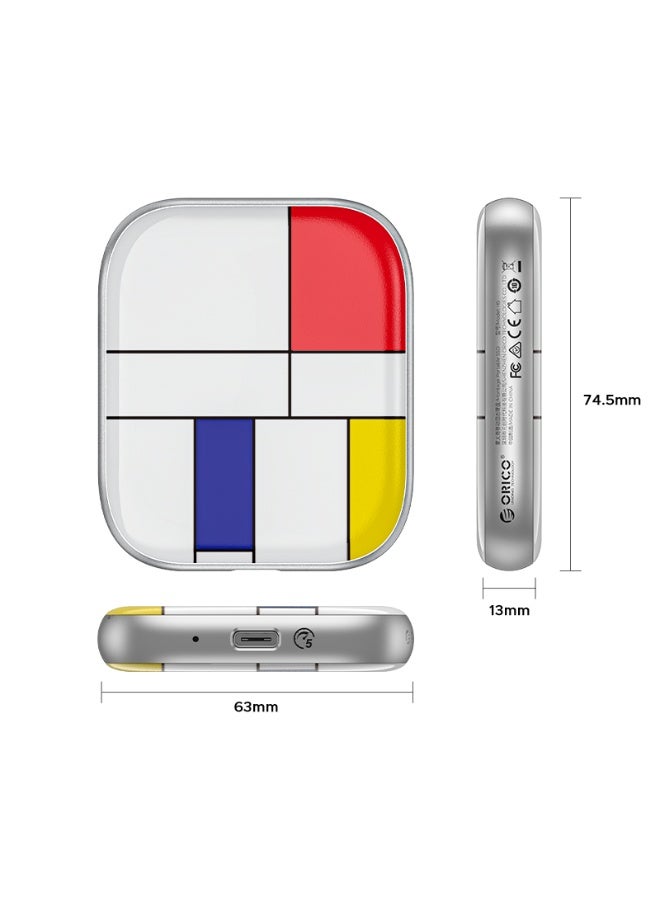 Orico ORICO 1TB Mondrian-Inspired Portable SSD - Image 2