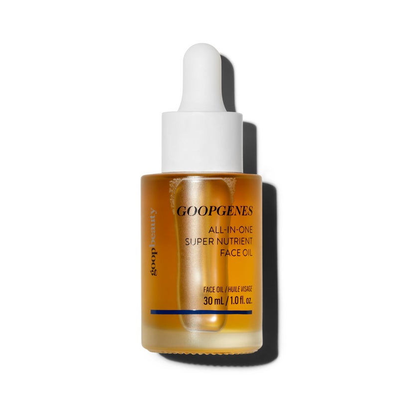 goop Beauty Nutrient Face Oil  Anti Aging Moisturizer for Smooth Skin Texture  Wrinkles  Bakuchiol Cacay  Organic Amla  1 fl oz