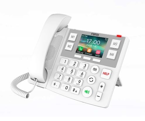 Fanvil X305 Big Button IP Phone 2 SIP Lines, PoE, Dual-Band Wi-Fi, Bluetooth 4.2, and 433MHz Wireless Emergency Button Support, with 3.5" Color Screen - Image 2
