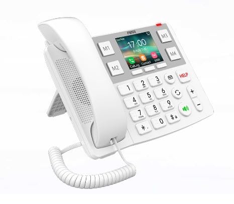 Fanvil X305 Big Button IP Phone 2 SIP Lines, PoE, Dual-Band Wi-Fi, Bluetooth 4.2, and 433MHz Wireless Emergency Button Support, with 3.5" Color Screen - Image 3