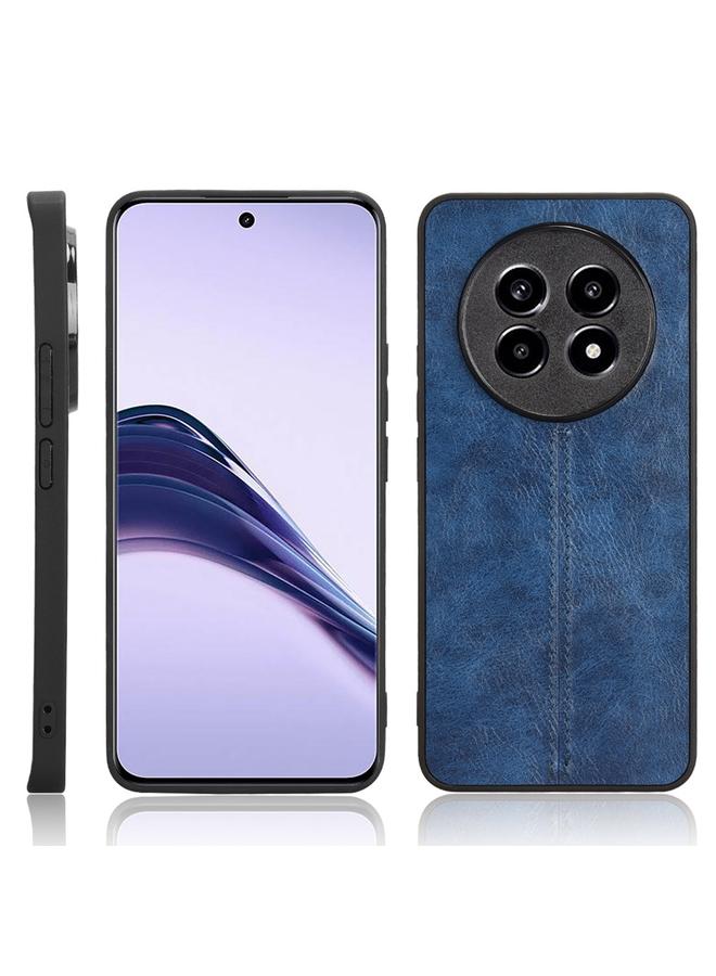 اس-توب جراب لهاتف Realme 13 Pro بغطاء خلفي بخياطة بنمط بقرة - Image 1