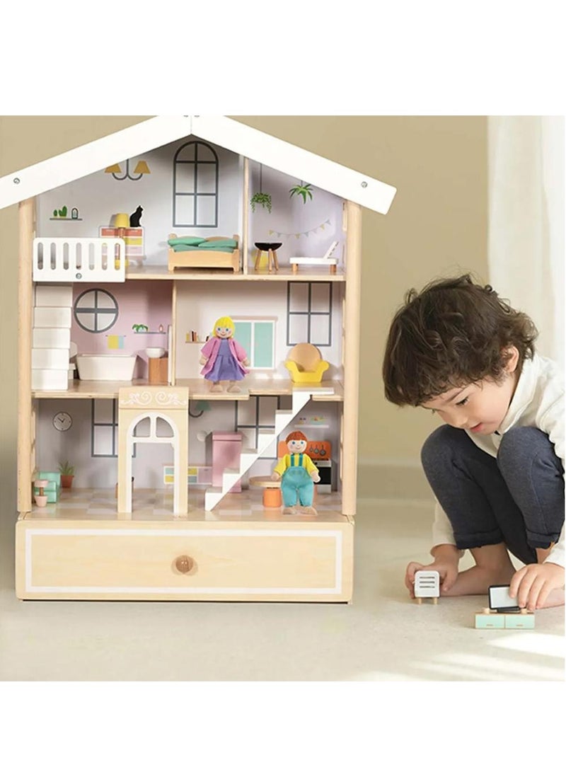 Classic World - Happy Villa Dollhouse - Image 5