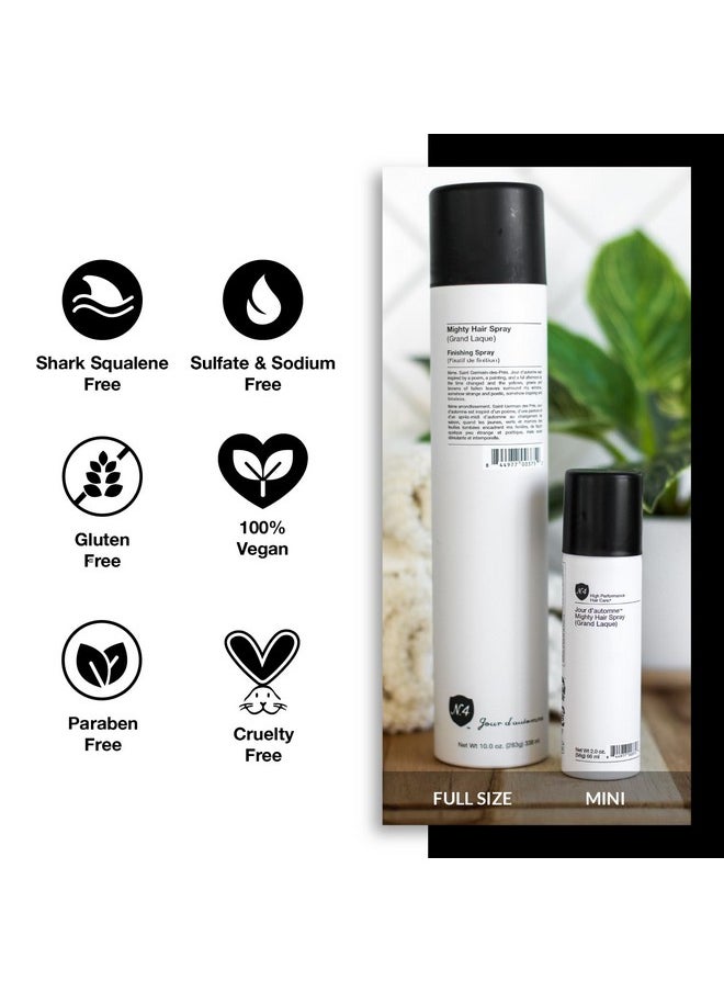 Number 4 - Umber 4 Mini Hairspray For Women And Men Travelsize Strong Hold Hair Spray - Image 1