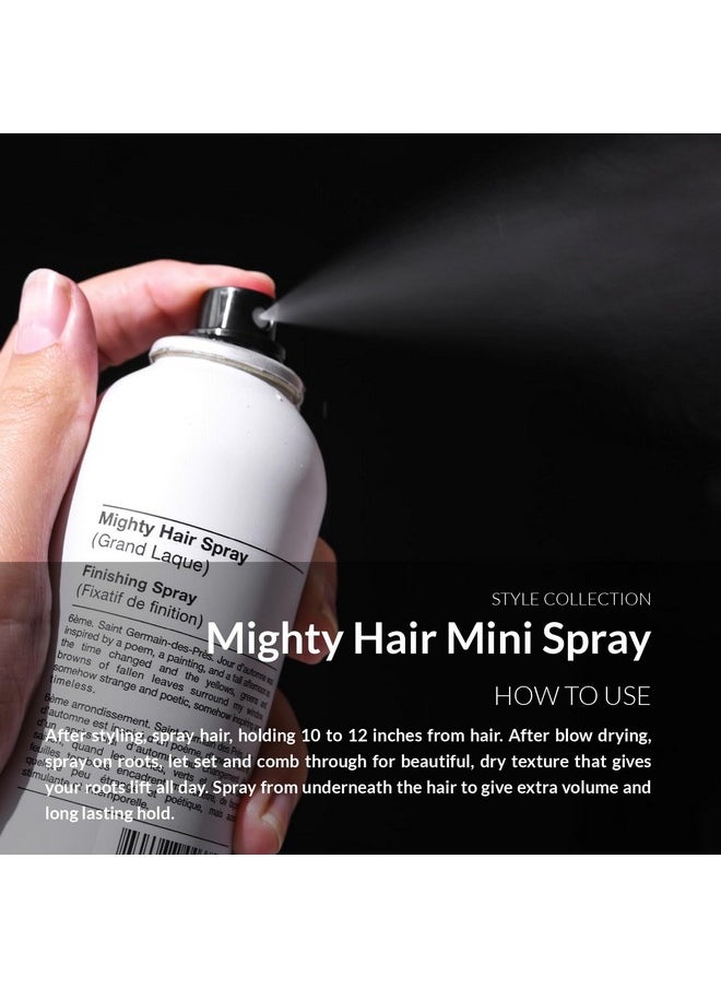 Number 4 - Umber 4 Mini Hairspray For Women And Men Travelsize Strong Hold Hair Spray - Image 1